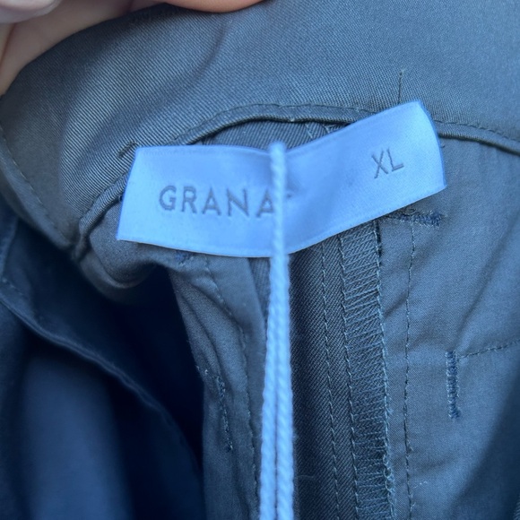 Grana Organic Cotton Twisted Seam Tapered Pants Size XL organic sustainable NWT - Picture 10 of 16